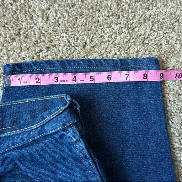 Men’s Rustler Dark Wash Denim Regular Fit Jeans Size 42x32 |C65 - Picture 8 of 12
